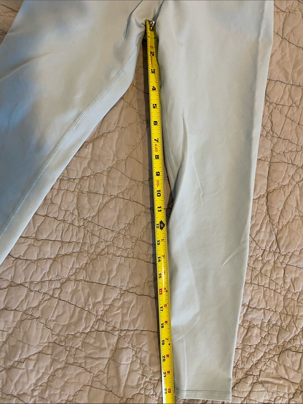 ALO Yoga Ice Blue High-Rise Leggings - Picture 4 of 4